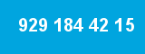 929 184 42 15